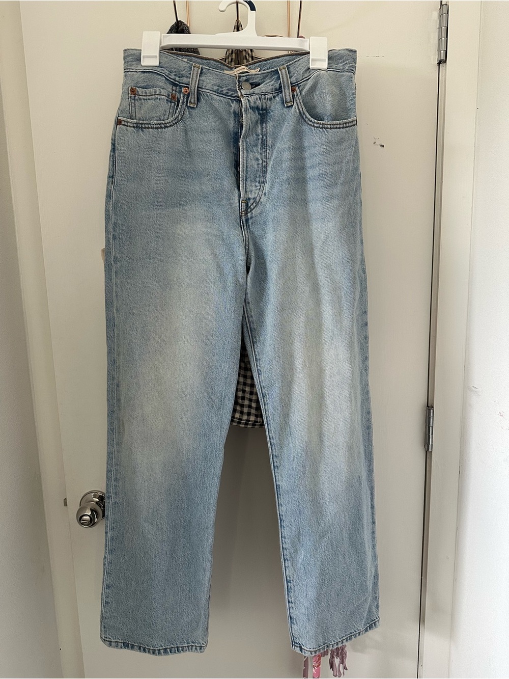 Levi’s Ribcage Straight Ankle light wash